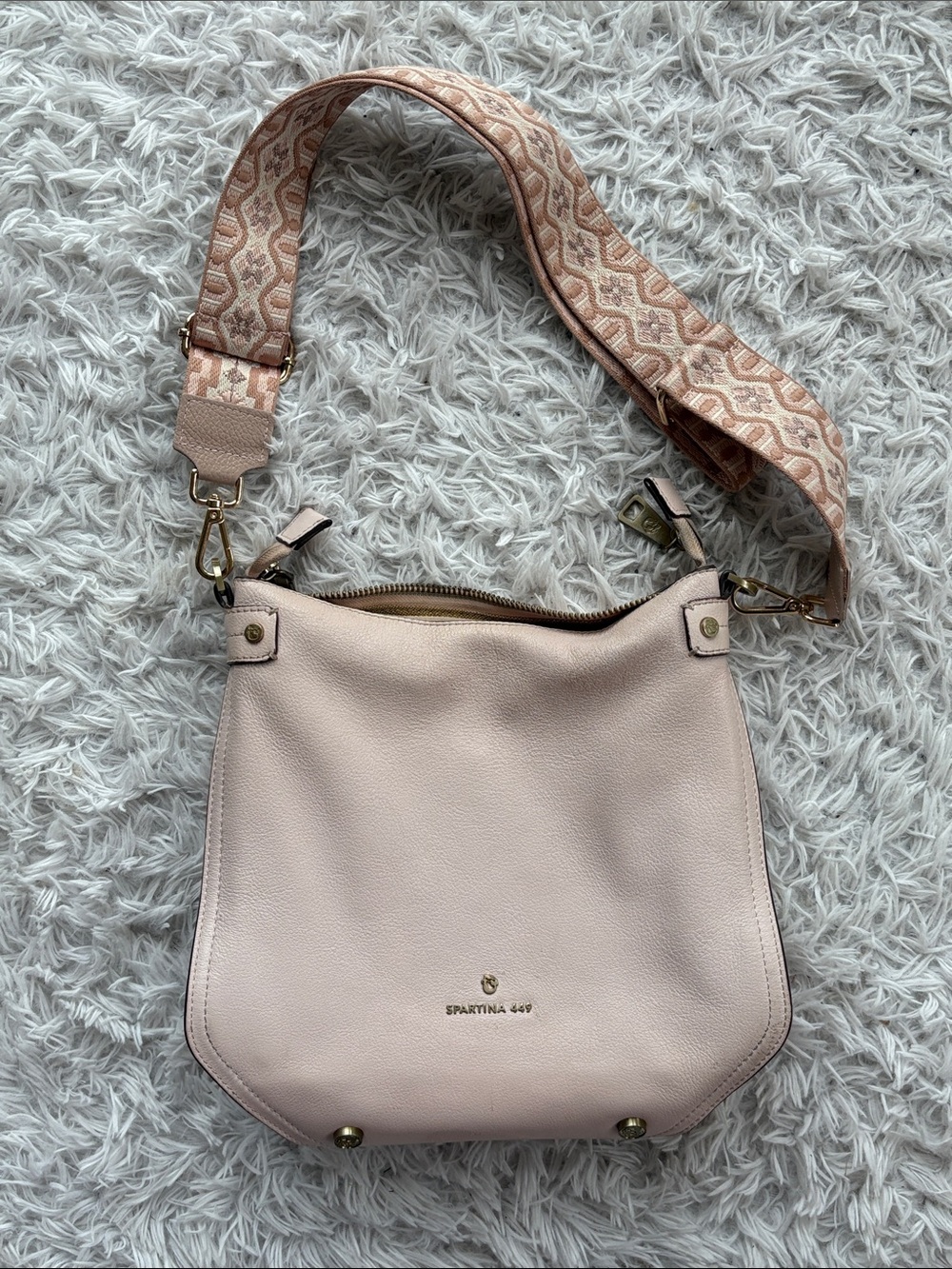 Pretty in Pink Spartina 449 Leather Purse